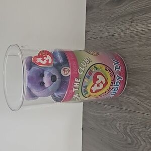 TY Beanie Baby Clubby IV 4 Official Club Collector Kit Mystery Button